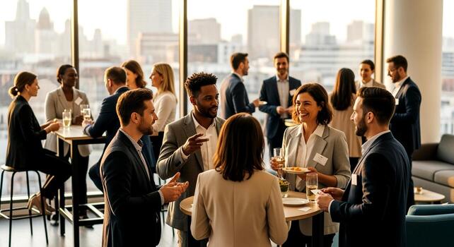 Professional networking event